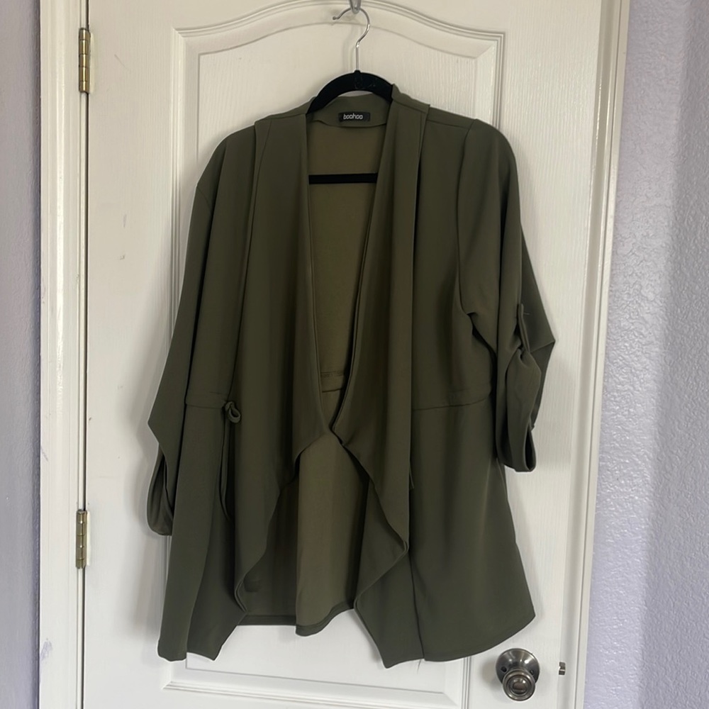 Olive green jacket. Never Worn